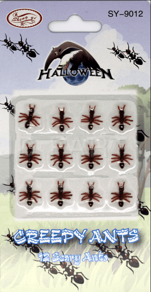 Darrahopens Baby & Kids > Toys MINI FAKE ANTS Trick Halloween Scary Creepy Joke Prank Small Gag Toy Bug - 480 Ants