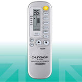 Darrahopens Electronics Air Conditioner AC Remote Control Silver - For AITE AKIRA ALPIN AMCOR AMICO