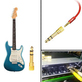 Darrahopens Electronics > Computer Accessories 3.5mm Stereo Female to 6.35mm Male  Stereo Audio Jack Adapter for Aux Cable Guitar Amplifier Headphone