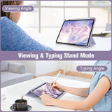 Darrahopens Electronics > Computer Accessories iPad Pro 11 Inch 2020-2022 Soft Tpu Smart Premium Case Auto Sleep Wake Stand Clear Cover Pencil holder Purple