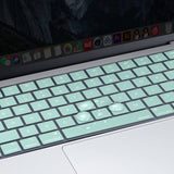 Darrahopens Electronics > Computer Accessories Keyboard Cover Skin For MacBook Air Pro 13 13.6 14 15.3 16 A2442 A2779 A2485 A2780 A2681 A2941 M1 M2 2021 to 2023 Mint Green