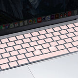 Darrahopens Electronics > Computer Accessories Keyboard Cover Skin For MacBook Air Pro 13 13.6 14 15.3 16 A2442 A2779 A2485 A2780 A2681 A2941 M1 M2 2021 to 2023 Pink