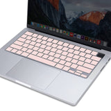 Darrahopens Electronics > Computer Accessories Keyboard Cover Skin For MacBook Air Pro 13 13.6 14 15.3 16 A2442 A2779 A2485 A2780 A2681 A2941 M1 M2 2021 to 2023 Pink