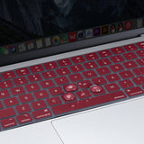 Darrahopens Electronics > Computer Accessories Keyboard Cover Skin For MacBook Air Pro 13 13.6 14 15.3 16 A2442 A2779 A2485 A2780 A2681 A2941 M1 M2 2021 to 2023 Wine Red