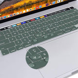 Darrahopens Electronics > Computer Accessories Keyboard Cover Skin For MacBook Pro 13 Pro 16 A2338 A2289 A2251 A2141 M1 M2 2020 to 2023 Dgreen