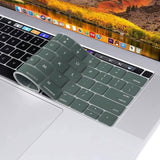 Darrahopens Electronics > Computer Accessories Keyboard Cover Skin For MacBook Pro 13 Pro 16 A2338 A2289 A2251 A2141 M1 M2 2020 to 2023 Dgreen