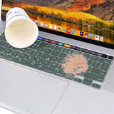 Darrahopens Electronics > Computer Accessories Keyboard Cover Skin For MacBook Pro 13 Pro 16 A2338 A2289 A2251 A2141 M1 M2 2020 to 2023 Dgreen