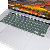 Darrahopens Electronics > Computer Accessories Keyboard Cover Skin For MacBook Pro 13 Pro 16 A2338 A2289 A2251 A2141 M1 M2 2020 to 2023 Dgreen