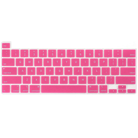 Darrahopens Electronics > Computer Accessories Keyboard Cover Skin For MacBook Pro 13 Pro 16 A2338 A2289 A2251 A2141 M1 M2 2020 to 2023 Hot Pink