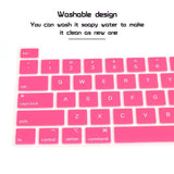 Darrahopens Electronics > Computer Accessories Keyboard Cover Skin For MacBook Pro 13 Pro 16 A2338 A2289 A2251 A2141 M1 M2 2020 to 2023 Hot Pink