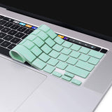 Darrahopens Electronics > Computer Accessories Keyboard Cover Skin For MacBook Pro 13 Pro 16 A2338 A2289 A2251 A2141 M1 M2 2020 to 2023 Mint Green