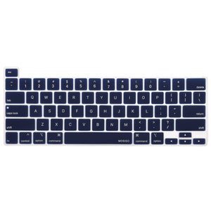 Darrahopens Electronics > Computer Accessories Keyboard Cover Skin For MacBook Pro 13 Pro 16 A2338 A2289 A2251 A2141 M1 M2 2020 to 2023 Navy Blue