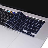 Darrahopens Electronics > Computer Accessories Keyboard Cover Skin For MacBook Pro 13 Pro 16 A2338 A2289 A2251 A2141 M1 M2 2020 to 2023 Navy Blue