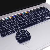 Darrahopens Electronics > Computer Accessories Keyboard Cover Skin For MacBook Pro 13 Pro 16 A2338 A2289 A2251 A2141 M1 M2 2020 to 2023 Navy Blue