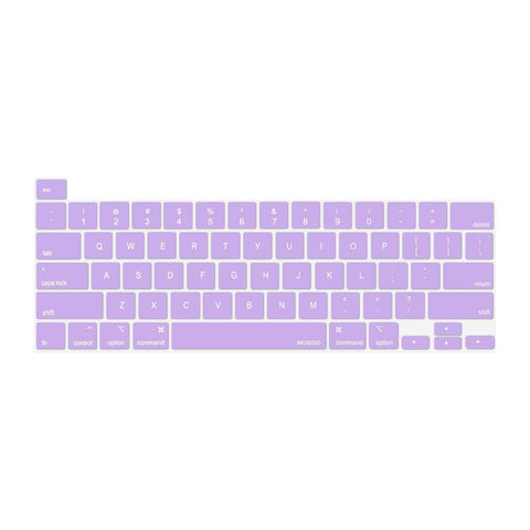 Darrahopens Electronics > Computer Accessories Keyboard Cover Skin For MacBook Pro 13 Pro 16 A2338 A2289 A2251 A2141 M1 M2 2020 to 2023 purple