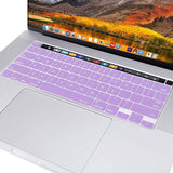 Darrahopens Electronics > Computer Accessories Keyboard Cover Skin For MacBook Pro 13 Pro 16 A2338 A2289 A2251 A2141 M1 M2 2020 to 2023 purple