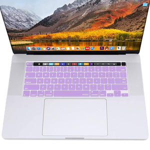 Darrahopens Electronics > Computer Accessories Keyboard Cover Skin For MacBook Pro 13 Pro 16 A2338 A2289 A2251 A2141 M1 M2 2020 to 2023 purple