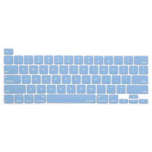 Darrahopens Electronics > Computer Accessories Keyboard Cover Skin For MacBook Pro 13 Pro 16 A2338 A2289 A2251 A2141 M1 M2 2020 to 2023 Sky Blue