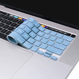 Darrahopens Electronics > Computer Accessories Keyboard Cover Skin For MacBook Pro 13 Pro 16 A2338 A2289 A2251 A2141 M1 M2 2020 to 2023 Sky Blue