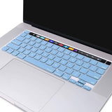 Darrahopens Electronics > Computer Accessories Keyboard Cover Skin For MacBook Pro 13 Pro 16 A2338 A2289 A2251 A2141 M1 M2 2020 to 2023 Sky Blue