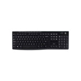 darrahopens Electronics > Computer Accessories LOGITECH K270 2.4 GHz Wireless Full Size Keyboard 128-bit AES encryption 24-month battery life Spill resistant Durable UV-coated keys