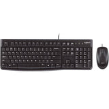 darrahopens Electronics > Computer Accessories LOGITECH MK120 Keyboard & Mouse Combo Quiet typing and Spill resistant High-definition optical tracking Thin profile 3yr