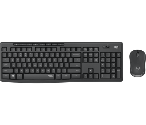 darrahopens Electronics > Computer Accessories LOGITECH MK295 WIRELESS SILENT KEYBOARD AND MOUSE COMBO, 2.4GHZ USB RECEIVER -