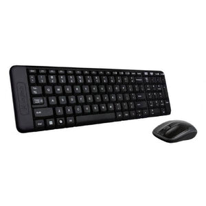 Darrahopens Electronics > Computer Accessories Logitech Wireless Keyboard & Mouse Combo, MK220, Black, USB Receiver,