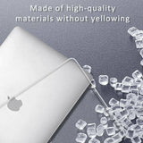 Darrahopens Electronics > Computer Accessories Premium High Quality 13.3'' Crystal Clear Case for 2021 New Macbook Air A2337 A2179 A1932