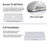 Darrahopens Electronics > Computer Accessories Premium High Quality 13.3'' Crystal Clear Case for 2021 New Macbook Air A2337 A2179 A1932