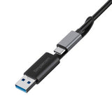 Darrahopens Electronics > Computer Accessories Simplecom CA132 USB-A Male to USB-C Female Adapter USB 3.2 Gen 2 Data & Charging Double-Side 10Gbps