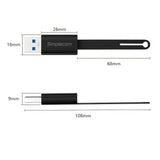 Darrahopens Electronics > Computer Accessories Simplecom CA132 USB-A Male to USB-C Female Adapter USB 3.2 Gen 2 Data & Charging Double-Side 10Gbps