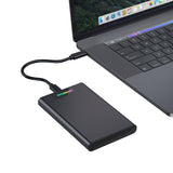 Darrahopens Electronics > Computer Accessories Simplecom SE239 Tool-free 2.5" SATA HDD SSD to USB-C Enclosure with RGB Lights USB 3.2 Gen 2