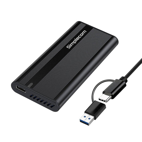 Darrahopens Electronics > Computer Accessories Simplecom SE505 NVMe M.2 SSD to USB-C Enclosure USB 3.2 Gen 2 10Gbps