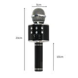 Darrahopens Electronics GOMINIMO 4 in 1 Wireless Bluetooth Karaoke Microphone with Record Function (Black)