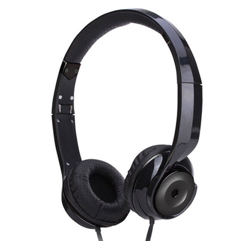 darrahopens Electronics > Mobile Accessories Black Holysmoke Motif On Ear Foldable Headphones