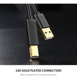 Darrahopens Electronics > Mobile Accessories UGREEN 20846 USB 2.0 Printer Cable 1M