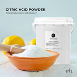 Darrahopens Food & Beverage 1.2Kg Citric Acid Powder Tub - Food Grade Anhydrous GMO Preservative Free c6h807