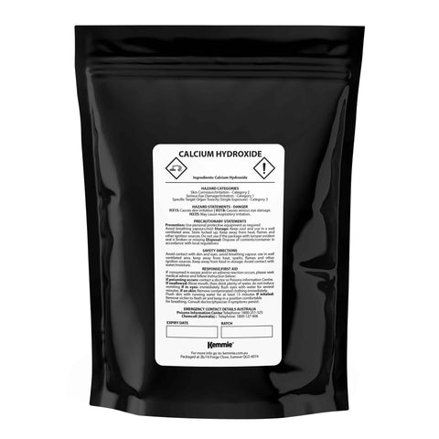 Darrahopens Food & Beverage 100g Food Grade Calcium Hydroxide Powder - FCC Hydrated Slaked Pickling Lime