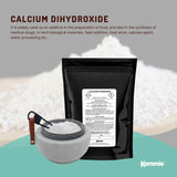 Darrahopens Food & Beverage 100g Food Grade Calcium Hydroxide Powder - FCC Hydrated Slaked Pickling Lime