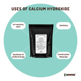 Darrahopens Food & Beverage 100g Food Grade Calcium Hydroxide Powder - FCC Hydrated Slaked Pickling Lime