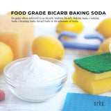 Darrahopens Food & Beverage 100g Sodium Bicarbonate - Food Grade Bicarb Baking Soda Hydrogen Carbonate