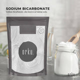 Darrahopens Food & Beverage 1Kg Sodium Bicarbonate - Food Grade Bicarb Baking Soda Hydrogen Carbonate Powder