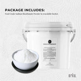 Darrahopens Food & Beverage 5Kg Sodium Bicarbonate Tub - Food Grade Bicarb Baking Soda Hydrogen Carbonate