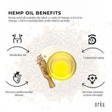 Darrahopens Food & Beverage > Condiments & Sauces 1L Organic Hemp Seed Oil - Cold Pressed Food Grade Healthy Oils Foods