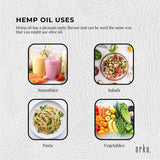 Darrahopens Food & Beverage > Condiments & Sauces 1L Organic Hemp Seed Oil - Cold Pressed Food Grade Healthy Oils Foods