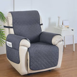 Darrahopens Furniture > Bar Stools & Chairs Artiss Recliner Chair Cover 100% Water Resistant Grey