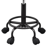 Darrahopens Furniture > Bar Stools & Chairs Artiss Salon Stool Swivel Height Adjustable Round Barber Spa Chair Black