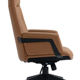 Darrahopens Furniture > Bar Stools & Chairs High Back Office Chair -Light Brown