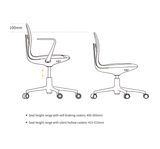 Darrahopens Furniture > Bar Stools & Chairs UFOU Joyin Tail Designer Ergonomic Chair - Flamingo